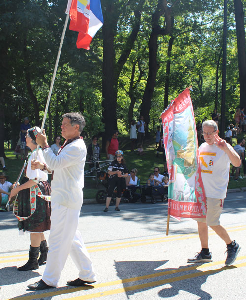 Rusyn Garden in the Parade of Flags